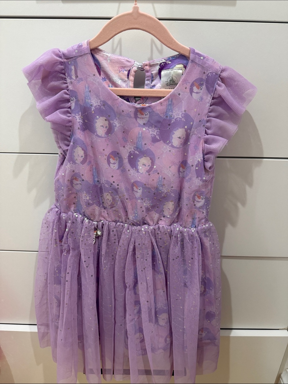 Lilac frozen Tulle Kids dress